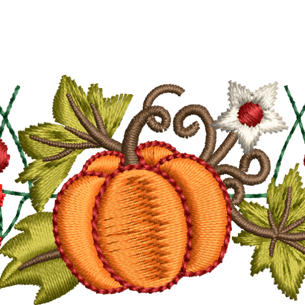 Wreath with 170f pumpkins